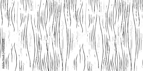 White wood texture background. Weathered wooden planks. Vector illustration.