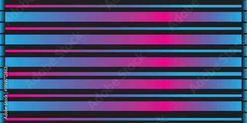 Abstract colorful striped background with bright gradient lines and modern seamless pattern design.
