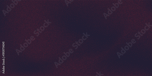 Abstract red grunge wave background with dotted grain texture. Stippled gradient noise surface