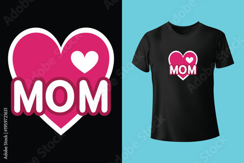 "Mother" periodic table t-shirt design.