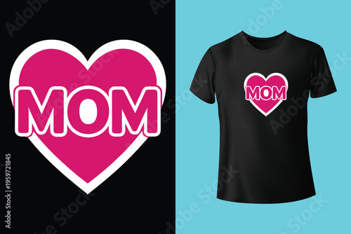 "Mother" periodic table t-shirt design.