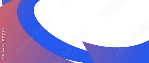 Abstract design with blue and purple curved shapes on a clean white background. Elegant minimalist backdrop for digital content and print media.