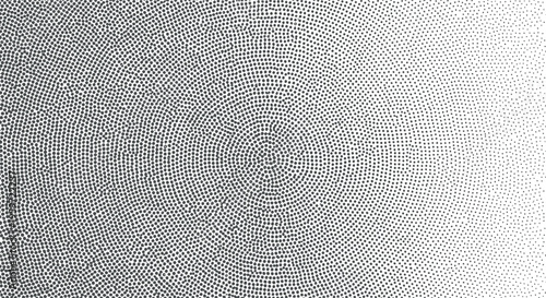 Abstract silver textured background featuring concentric circles fading to white on the right side.