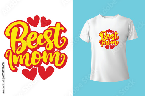 "Mother" periodic table t-shirt design.