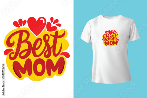 "Mother" periodic table t-shirt design.