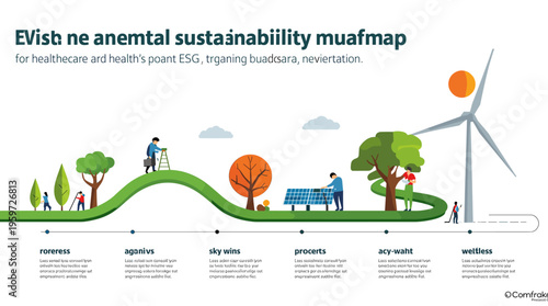 Modern design with abstract typography and mirrored text on a white background.