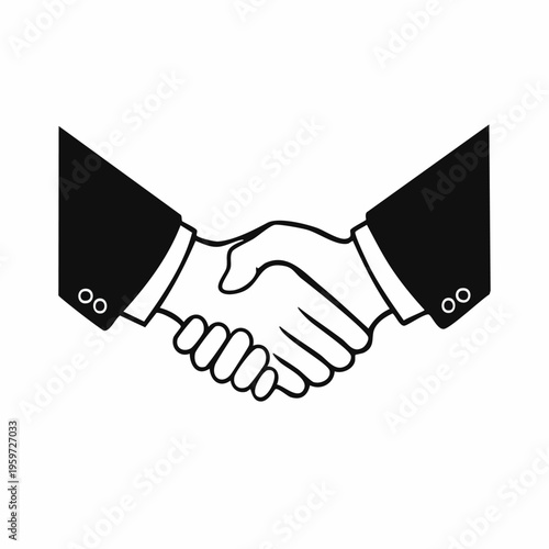 Business handshake agreement.