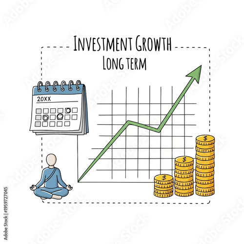 Strategic financial planning for sustainable long-term investment growth, emphasizing patience, mindfulness, and future wealth accumulation