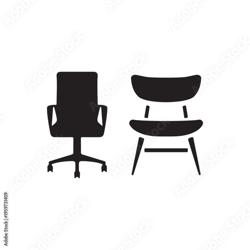 Modern office chairs and contemporary design chair shapes images