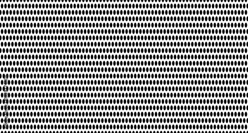 Black dot circular oval pattern background