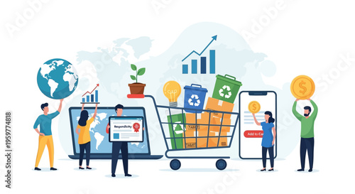 Sustainable E-commerce & Ethical Business Growth: Global Responsibility, Recycling & Smart Investment for a Green Future