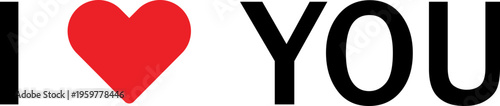 I Love You Heart Graphic