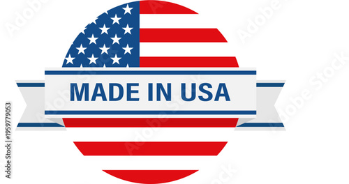 Made in USA Emblem