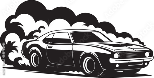 Set of six black and white silhouettes of people meditating in the lotus position showing different postures