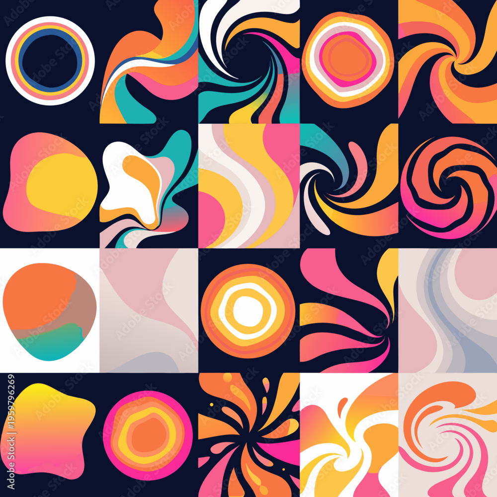 Fototapeta premium abstract seamless background