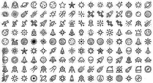Seamless pattern illustration set featuring people silhouettes and numbers in a hand drawn sketch style for wallpaper and business design