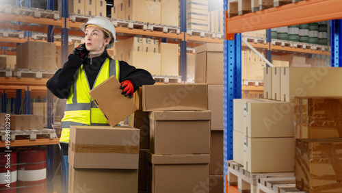 Warehouse, Logistics center...