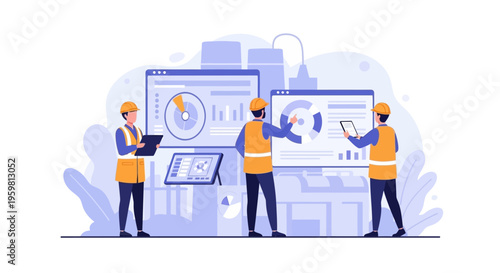 Smart Factory Data Analysis by Engineers. Industrial Production Monitoring, Quality Control & Business Intelligence.