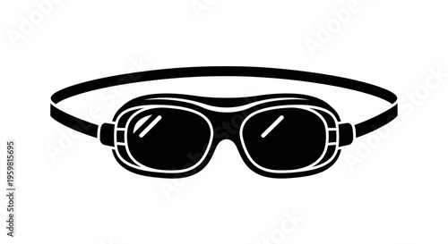 Swim Goggles for Competitive Swimming.