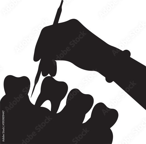 Periodontal pocket depth measurement