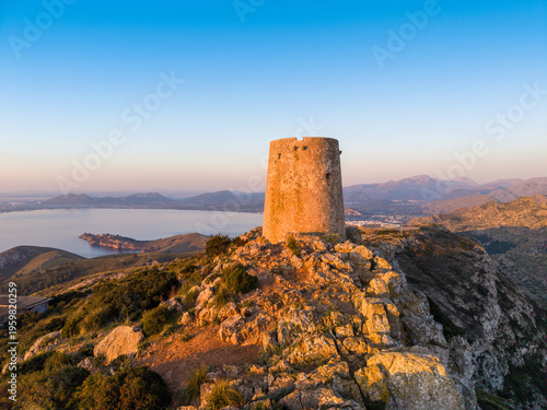 Albercutx Watchtower, Mallorca, Balearic Islands, Spain