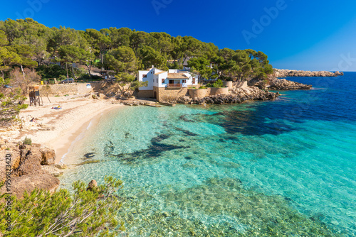 Schilderij op canvas Cala Gat, Mallorca, Balearic Islands, Spain