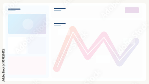 Gradient UI background with flowing diagonal highlights, soft premium cards, and futuristic interface composition for modern digital products