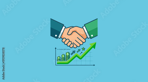 Business Partnership Handshake Agreement.