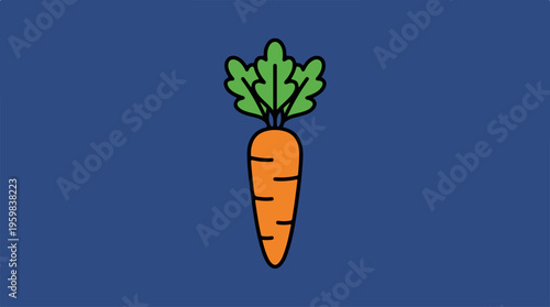Carrot Vegetable Root Food Item.