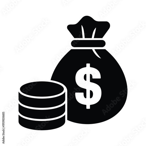 Wealth and money symbol