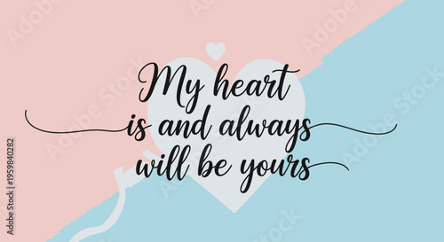 Inspirational Quote Typography Design Element.