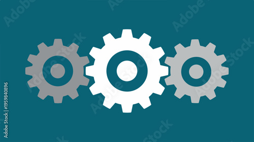 Cogs and Gears Mechanism.