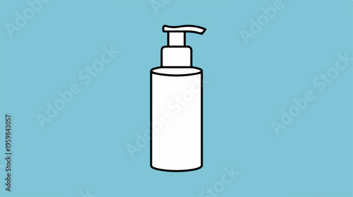 Hand Sanitizer Dispenser Bottle.