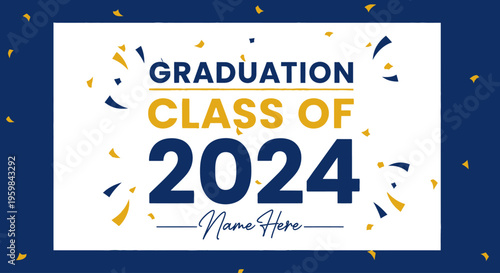 Graduation Class of 2024 Sign.