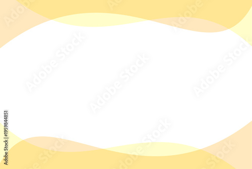 オレンジの抽象ウェーブフレーム背景