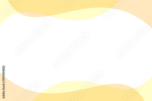 オレンジの抽象ウェーブフレーム背景