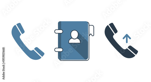 Telephone Contact Information Communication.