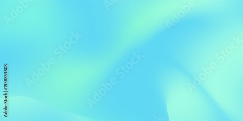 Bright green and blue gradient with vivid tones, creating a lively. Vector illustration art project