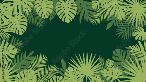 Bright fire flame glowing over two green leaves against a light blue sky with clouds and paper planes symbolizing energy and nature.