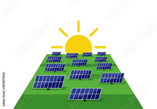 Solar Panels Renewable Energy Source Systems.