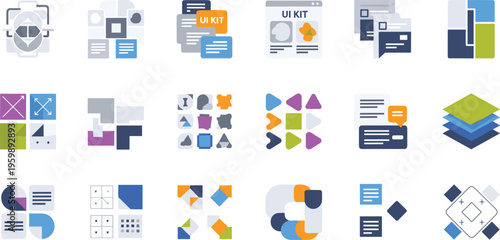 Comprehensive UI Framework and Component Library featuring Modular UI Kits, Data Visualization Blocks, and Interactive State Management