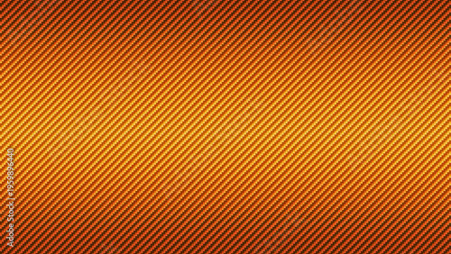 Golden carbon fiber texture, orange carbon fiber, seamless pattern, vector graphic	

