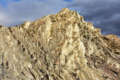 desert Tabernas before of big storm,Spain