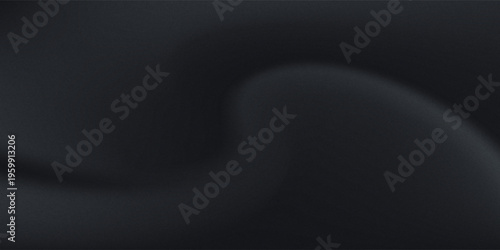 Premium Black vector. Limbo dark grey spotlight background. Abstract 3d backdrop for product presentation. Minimal wall scene. Showcase, promotion display. dop