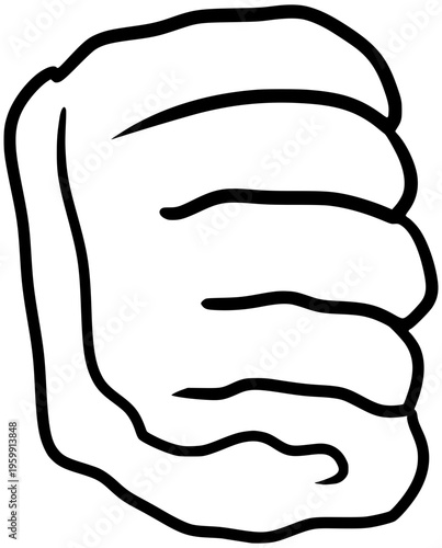 Gnocci Pasta Noodle Vector Outline Line Art Drawing