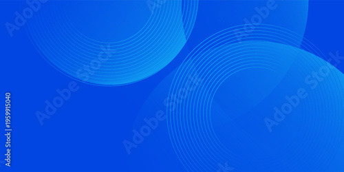 Abstract blue geometric wave background. Dynamic shapes composition pattern.