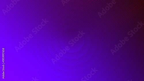Dynamic flowing lines in vibrant gradient background with dark purple to bright violet hues creating captivating visual for modern design concepts