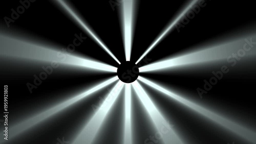 Glitter star and bokeh light sparkle, magic sparkles glitter line flat vector stars, glowing fairy sparkle line burst, fairy dust wand glitter stars trail transition on black screen loop 4k animation