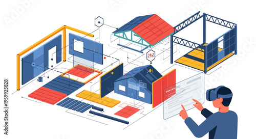 Virtual Reality Architecture Design and Planning Process.