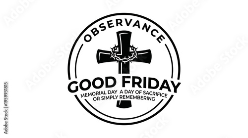 Good Friday Observance Logo